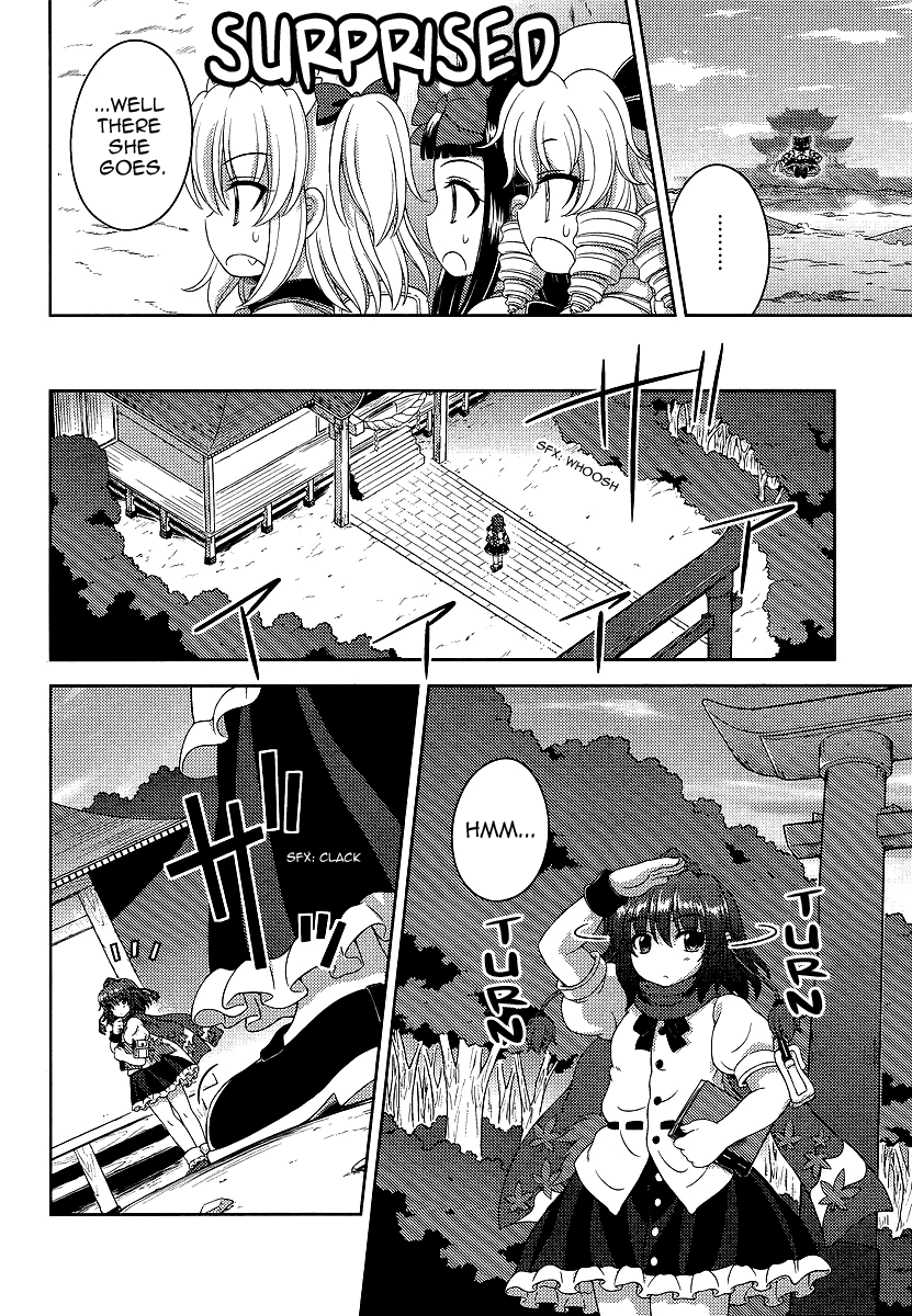 Touhou Sangetsusei: Oriental Sacred Place Chapter 9 page 14 - Chapter 9: The Youkai's Nagafu
