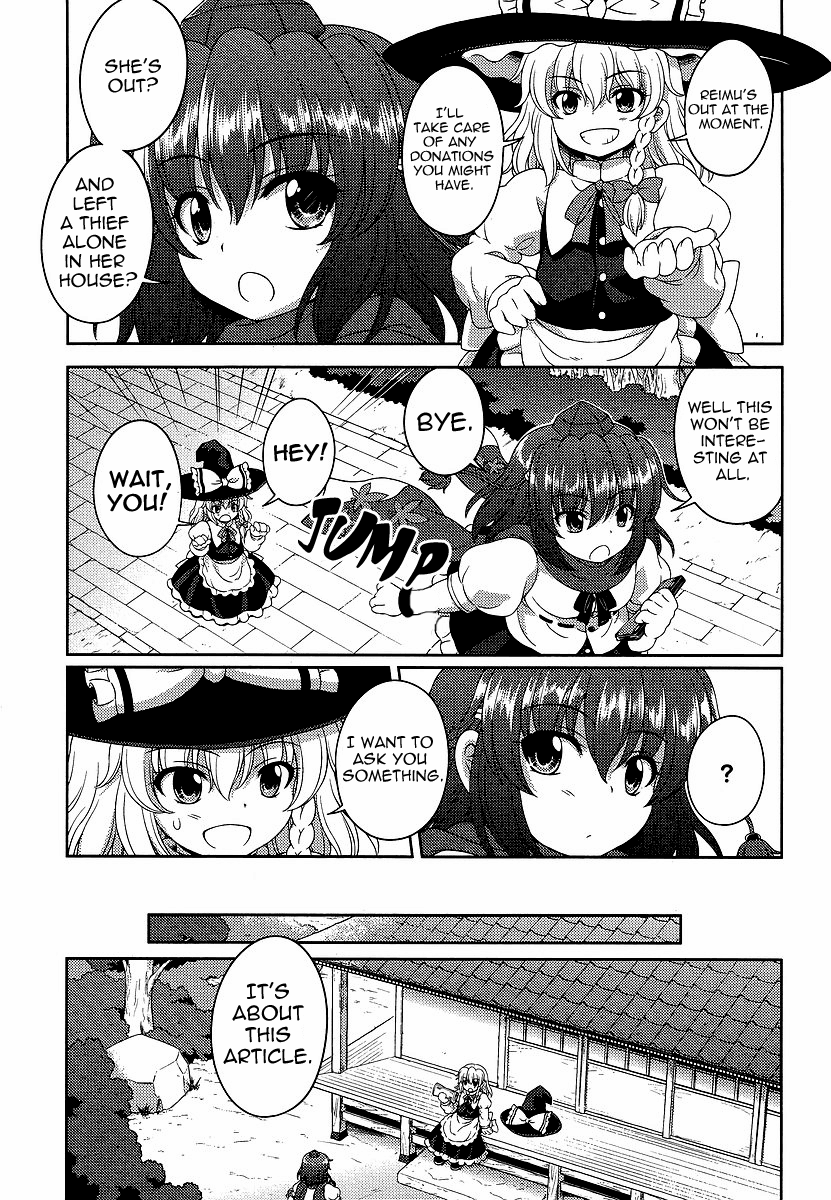 Touhou Sangetsusei: Oriental Sacred Place Chapter 9 page 15 - Chapter 9: The Youkai's Nagafu