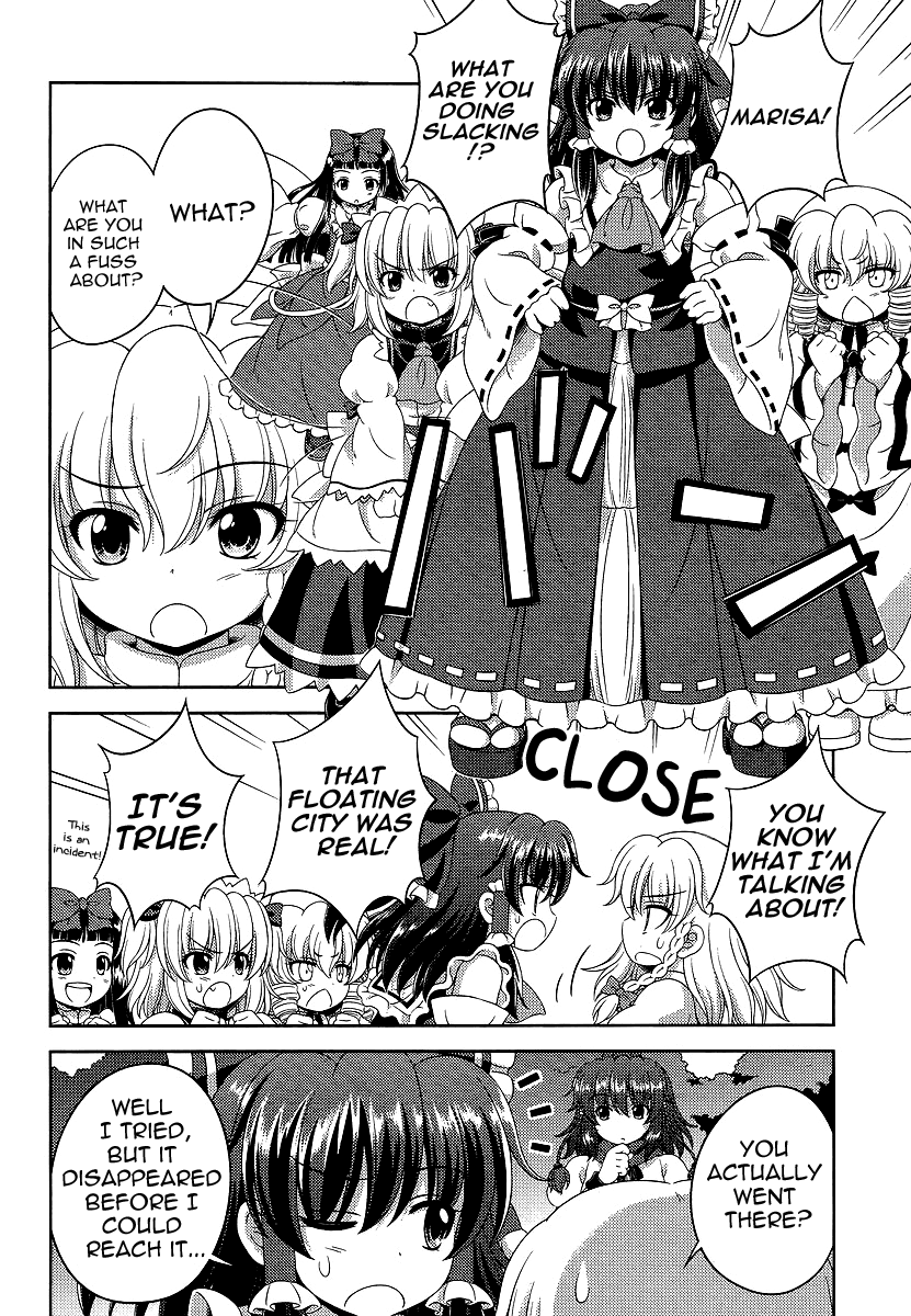 Touhou Sangetsusei: Oriental Sacred Place Chapter 9 page 22 - Chapter 9: The Youkai's Nagafu