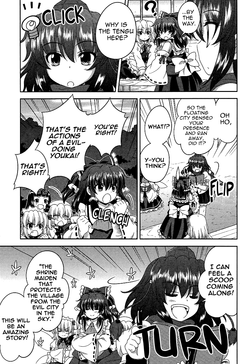 Touhou Sangetsusei: Oriental Sacred Place Chapter 9 page 23 - Chapter 9: The Youkai's Nagafu