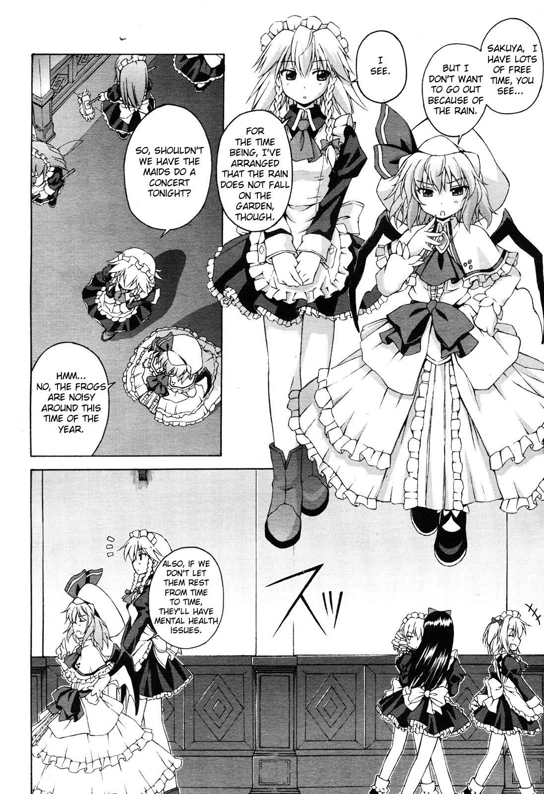 Touhou Sangetsusei: Strange and Bright Nature Deity Chapter 1 page 13 - Chapter 1: Villa of the Rainy Season