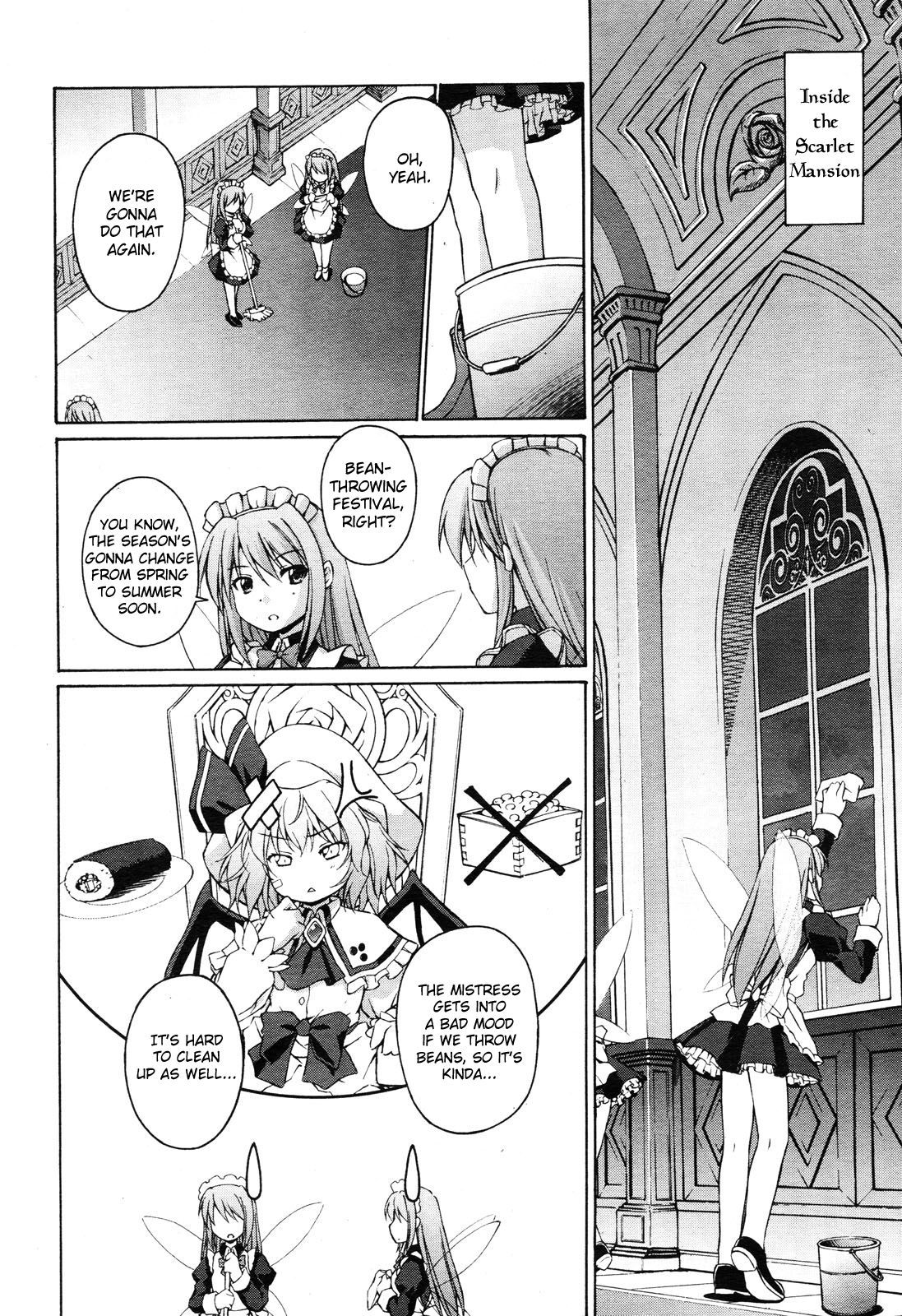 Touhou Sangetsusei: Strange and Bright Nature Deity Chapter 1 page 9 - Chapter 1: Villa of the Rainy Season