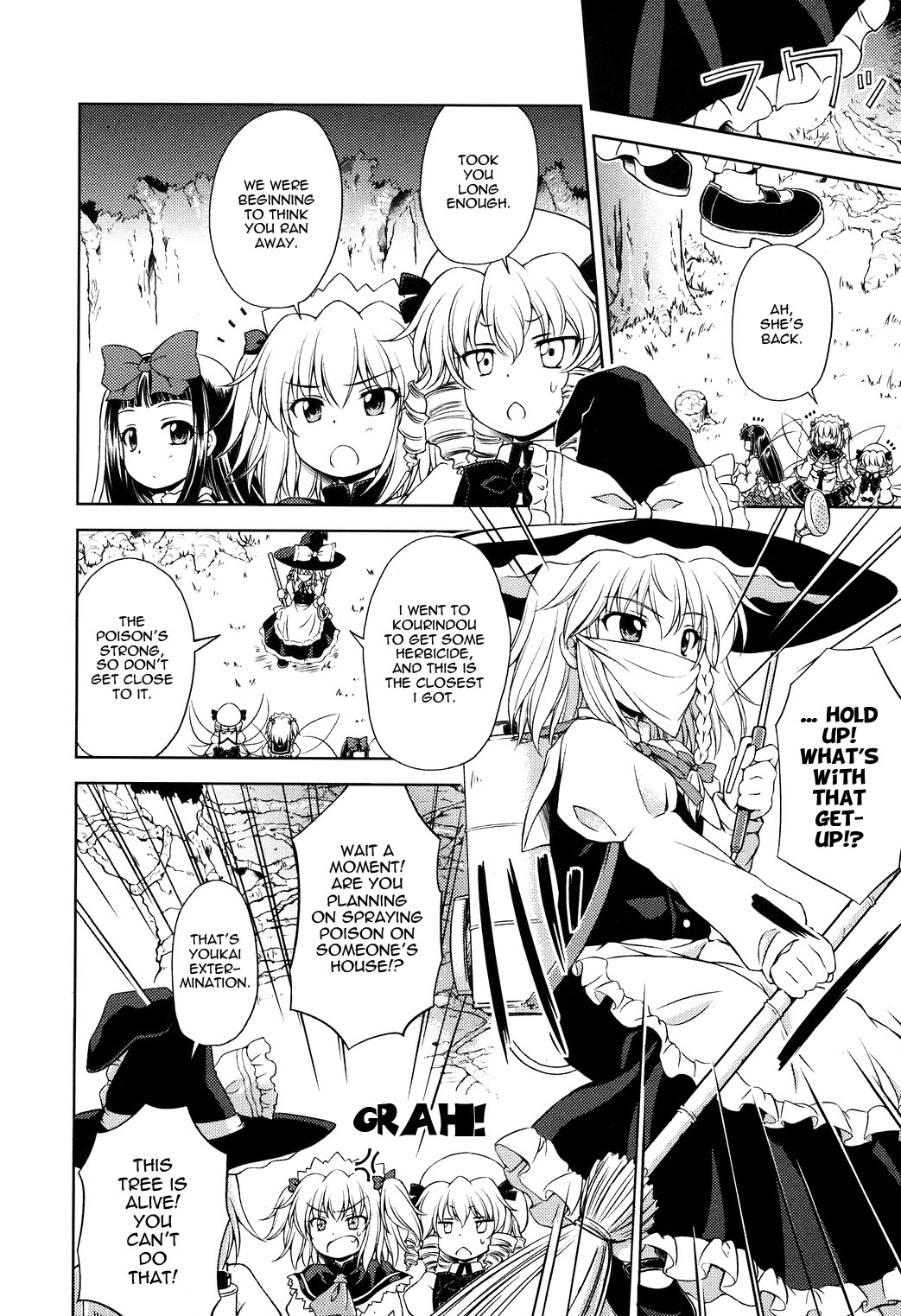 Touhou Sangetsusei: Strange and Bright Nature Deity Chapter 10 page 10 - Chapter 10: The Delicate Kirisame (Latter Part)