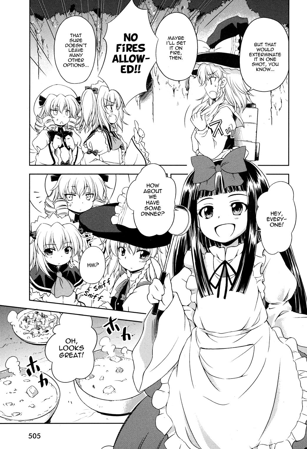 Touhou Sangetsusei: Strange and Bright Nature Deity Chapter 10 page 11 - Chapter 10: The Delicate Kirisame (Latter Part)