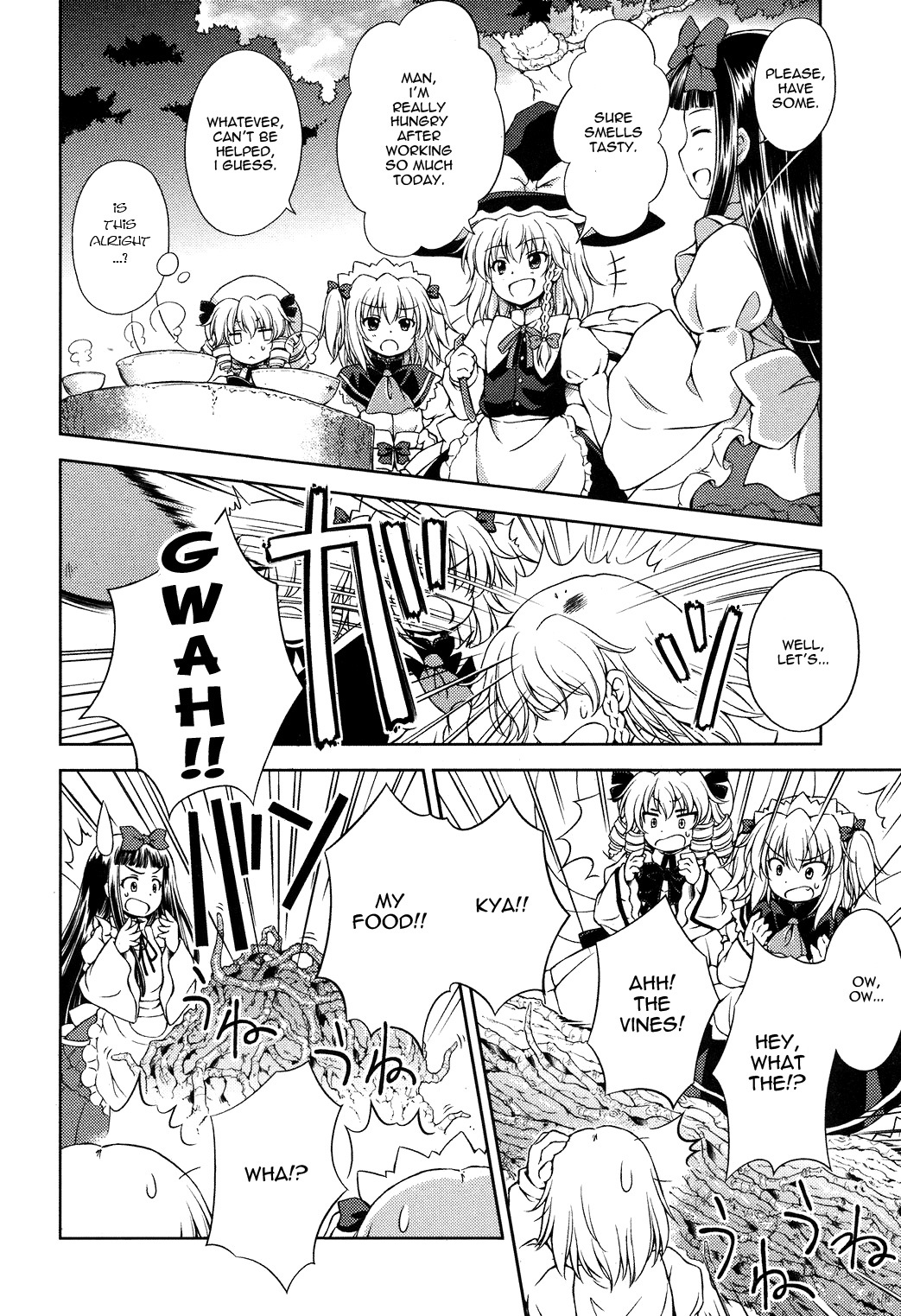 Touhou Sangetsusei: Strange and Bright Nature Deity Chapter 10 page 12 - Chapter 10: The Delicate Kirisame (Latter Part)
