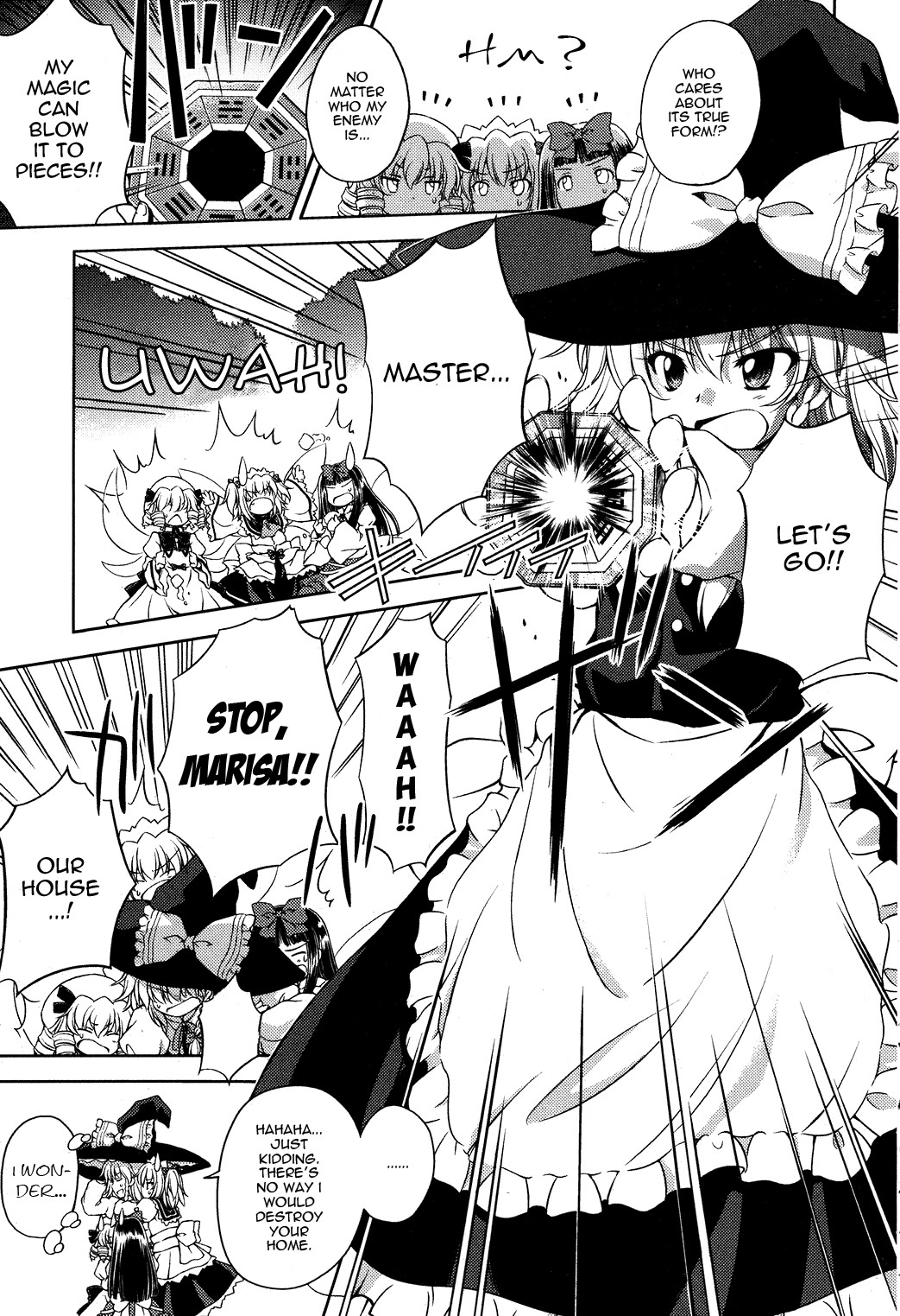 Touhou Sangetsusei: Strange and Bright Nature Deity Chapter 10 page 5 - Chapter 10: The Delicate Kirisame (Latter Part)