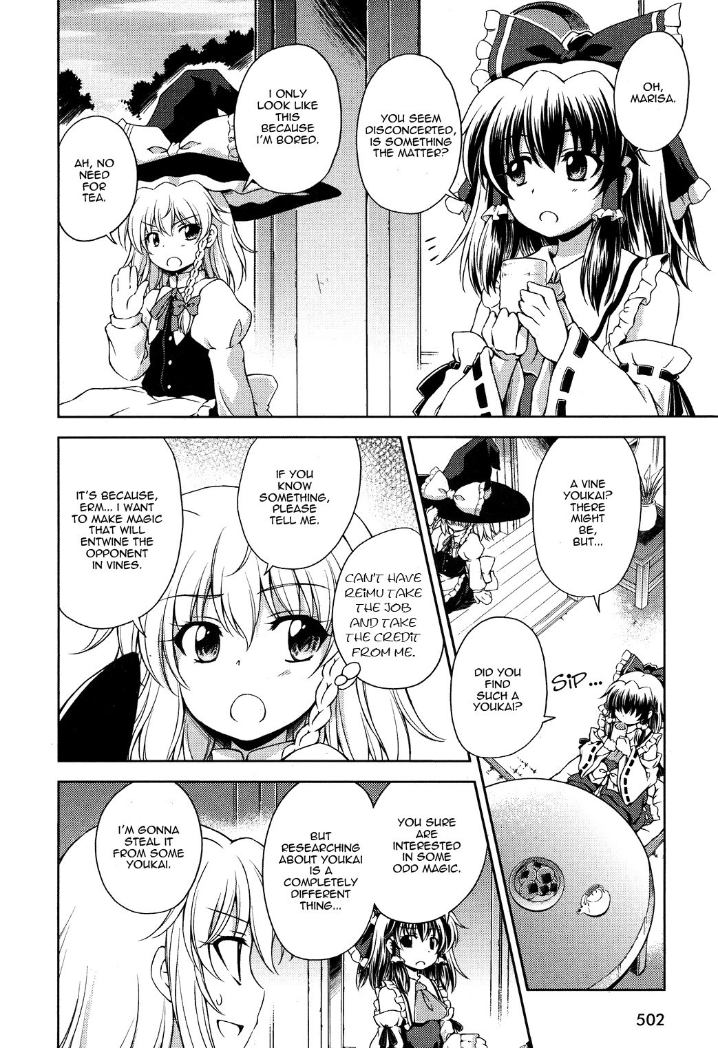 Touhou Sangetsusei: Strange and Bright Nature Deity Chapter 10 page 8 - Chapter 10: The Delicate Kirisame (Latter Part)