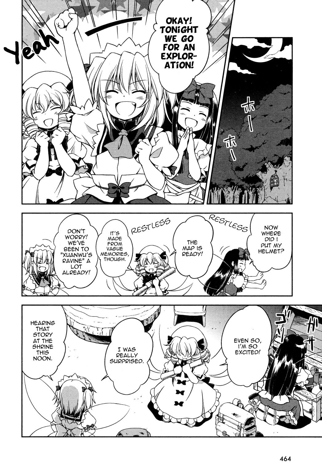 Touhou Sangetsusei: Strange and Bright Nature Deity Chapter 11 page 4 - Chapter 11: Xuanwu's Ravine (First Part)