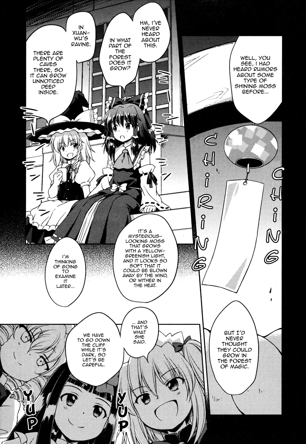 Touhou Sangetsusei: Strange and Bright Nature Deity Chapter 11 page 7 - Chapter 11: Xuanwu's Ravine (First Part)