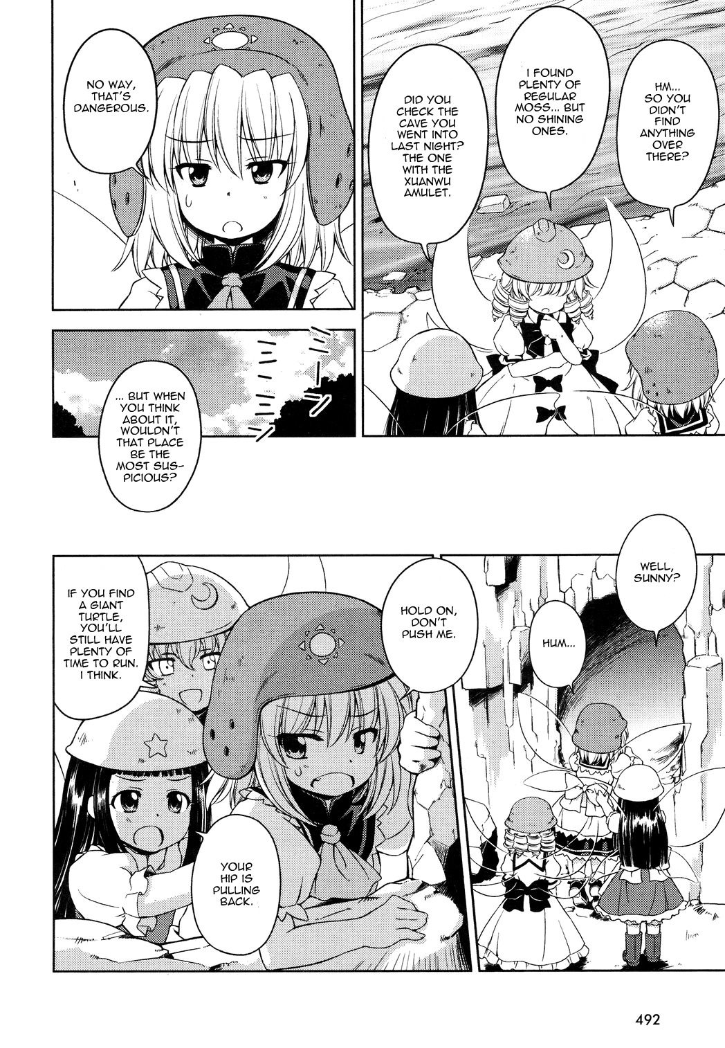 Touhou Sangetsusei: Strange and Bright Nature Deity Chapter 12 page 8 - Chapter 12: Xuanwu's Ravine (Latter Part)