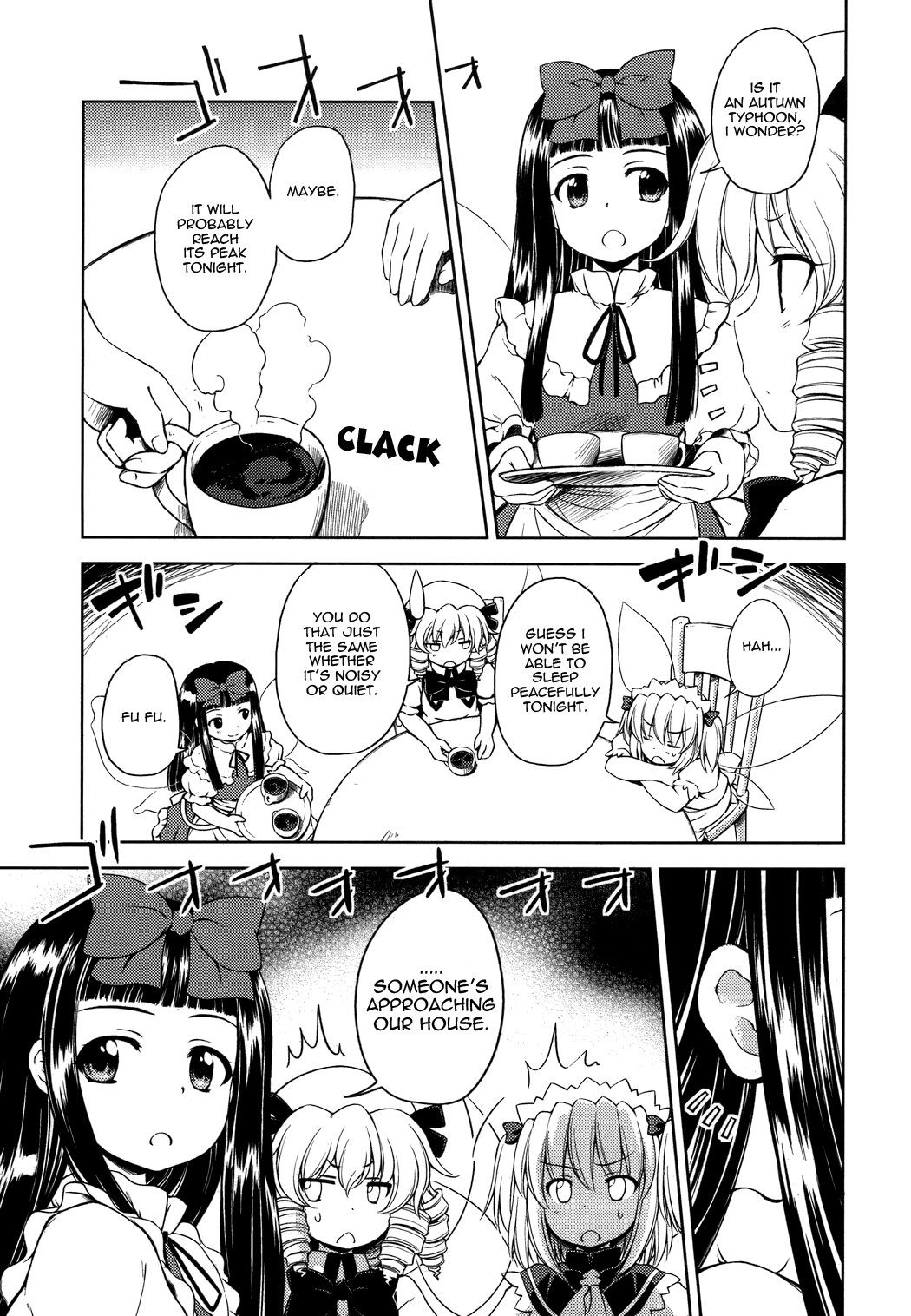 Touhou Sangetsusei: Strange and Bright Nature Deity Chapter 13 page 5 - Chapter 13: The Strongest Storm (First Part)