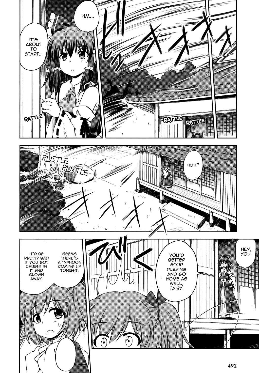 Touhou Sangetsusei: Strange and Bright Nature Deity Chapter 13 page 8 - Chapter 13: The Strongest Storm (First Part)
