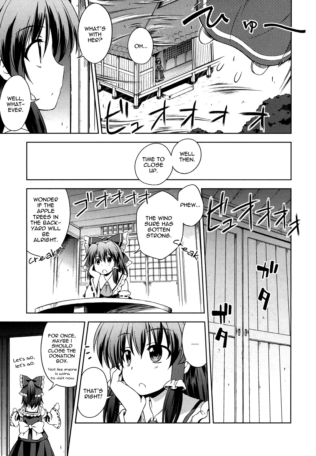 Touhou Sangetsusei: Strange and Bright Nature Deity Chapter 13 page 9 - Chapter 13: The Strongest Storm (First Part)