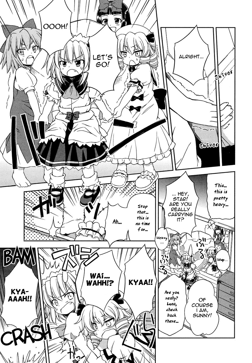 Touhou Sangetsusei: Strange and Bright Nature Deity Chapter 14 page 13 - Chapter 14: The Strongest Storm (Latter Part)