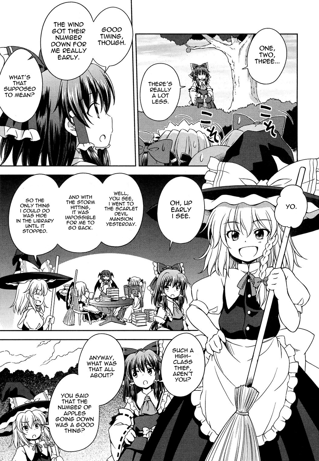 Touhou Sangetsusei: Strange and Bright Nature Deity Chapter 14 page 5 - Chapter 14: The Strongest Storm (Latter Part)