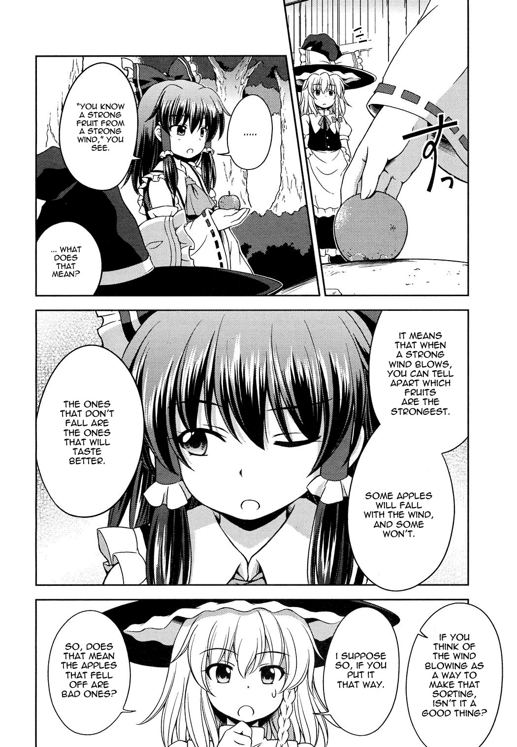 Touhou Sangetsusei: Strange and Bright Nature Deity Chapter 14 page 6 - Chapter 14: The Strongest Storm (Latter Part)
