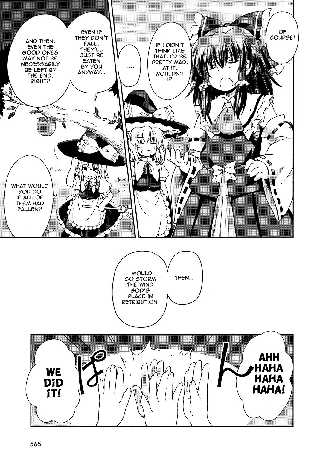 Touhou Sangetsusei: Strange and Bright Nature Deity Chapter 14 page 7 - Chapter 14: The Strongest Storm (Latter Part)