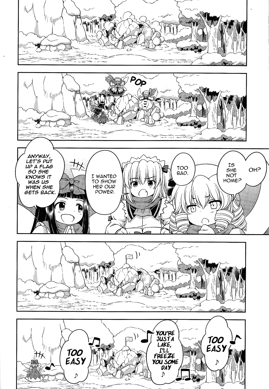 Touhou Sangetsusei: Strange and Bright Nature Deity Chapter 16.1 page 10 - Chapter 16.1: The Great Fairy War