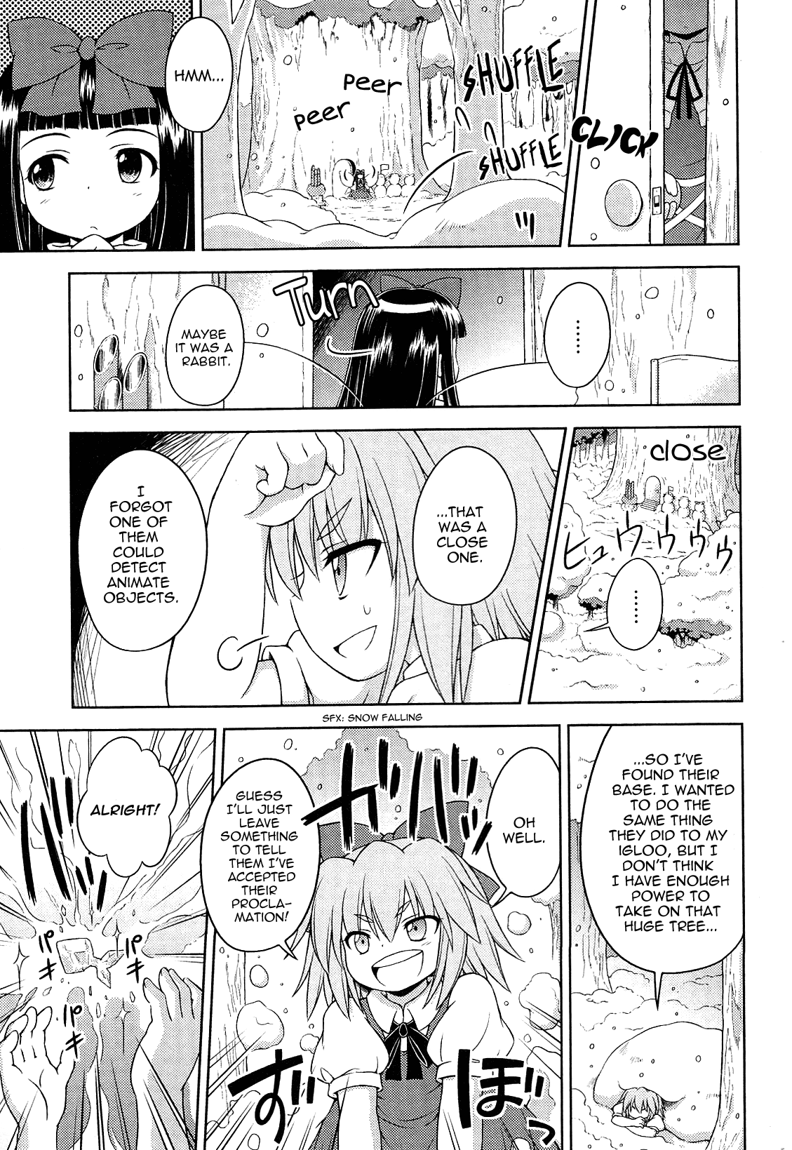 Touhou Sangetsusei: Strange and Bright Nature Deity Chapter 16.1 page 13 - Chapter 16.1: The Great Fairy War