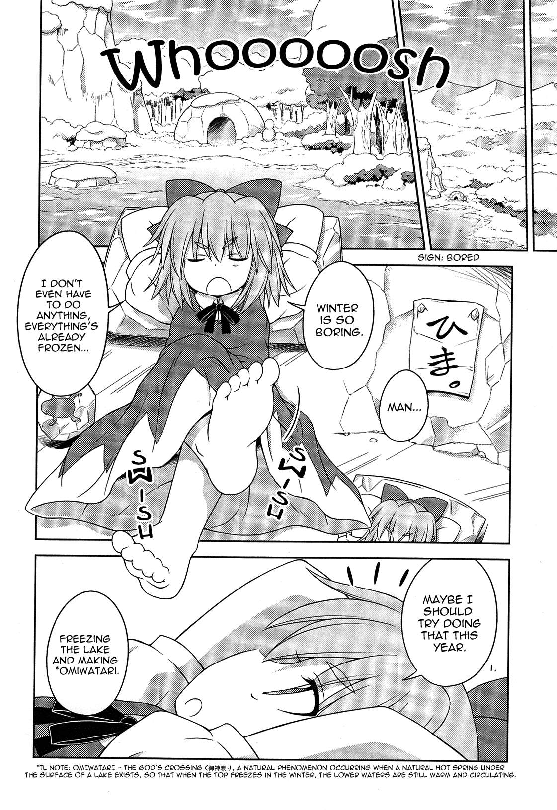 Touhou Sangetsusei: Strange and Bright Nature Deity Chapter 16.1 page 8 - Chapter 16.1: The Great Fairy War