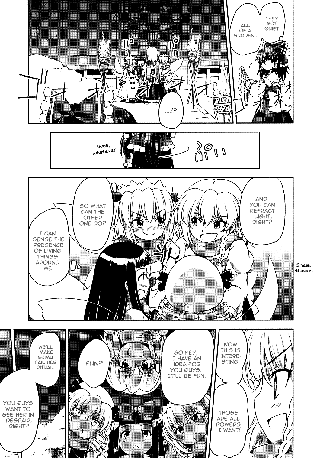 Touhou Sangetsusei: Strange and Bright Nature Deity Chapter 16 page 13 - Chapter 16: The God and the Devil of the Sky (Latter Part)