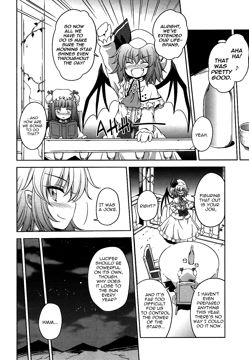 Touhou Sangetsusei: Strange and Bright Nature Deity Chapter 16 page 8 - Chapter 16: The God and the Devil of the Sky (Latter Part)