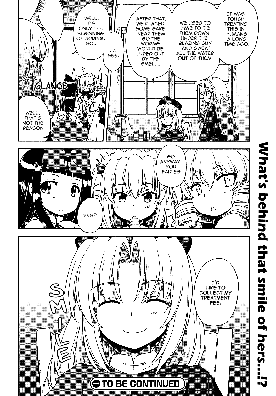 Touhou Sangetsusei: Strange and Bright Nature Deity Chapter 17 page 14 - Chapter 17: The Worm Inside the Jar, the Wine Worm's Vase (First Part)