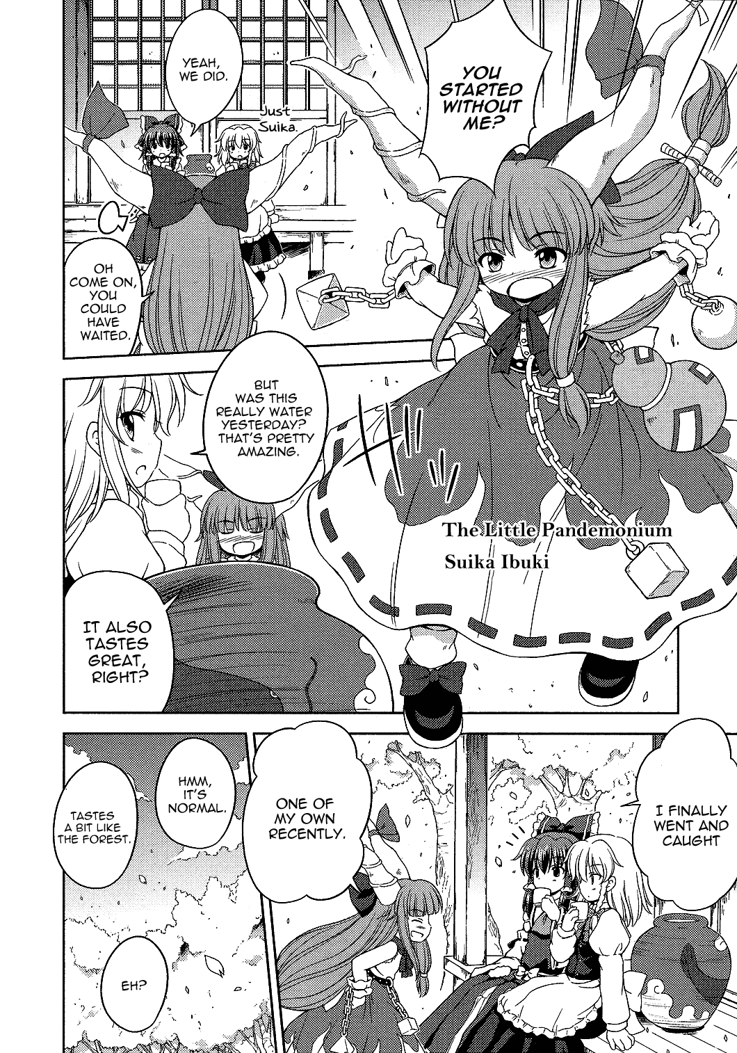 Touhou Sangetsusei: Strange and Bright Nature Deity Chapter 18 page 8 - Chapter 18: The Worm Inside the Jar, the Wine Worm's Vase (Latter Part)