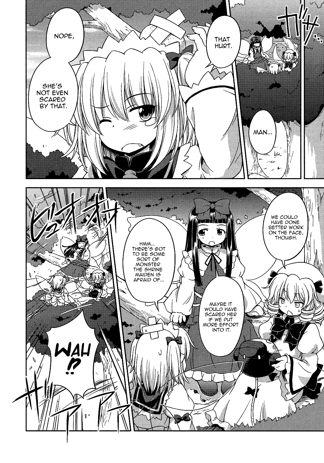 Touhou Sangetsusei: Strange and Bright Nature Deity Chapter 19 page 14 - Chapter 19: The Terror of Monsters (First Part)