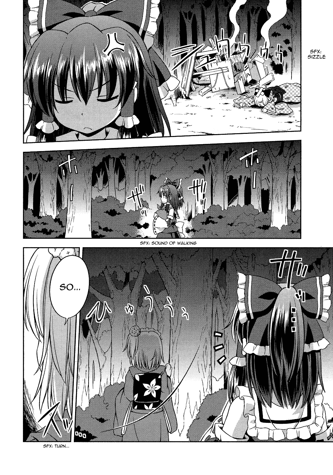 Touhou Sangetsusei: Strange and Bright Nature Deity Chapter 19 page 8 - Chapter 19: The Terror of Monsters (First Part)