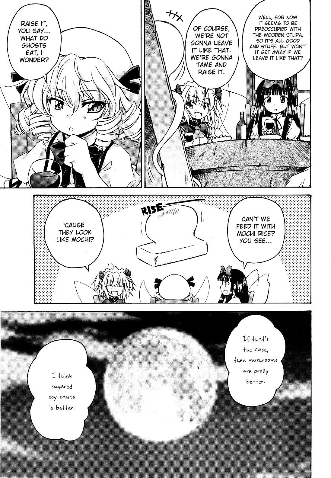 Touhou Sangetsusei: Strange and Bright Nature Deity Chapter 2 page 11 - Chapter 2: The Melancholy of Ghosts