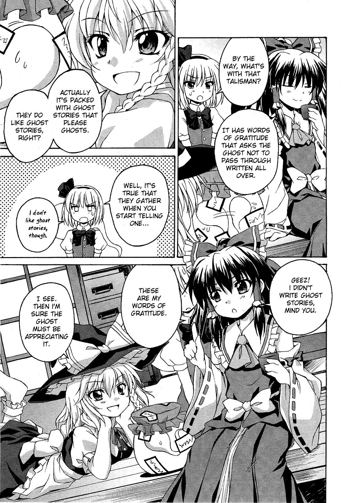Touhou Sangetsusei: Strange and Bright Nature Deity Chapter 2 page 15 - Chapter 2: The Melancholy of Ghosts