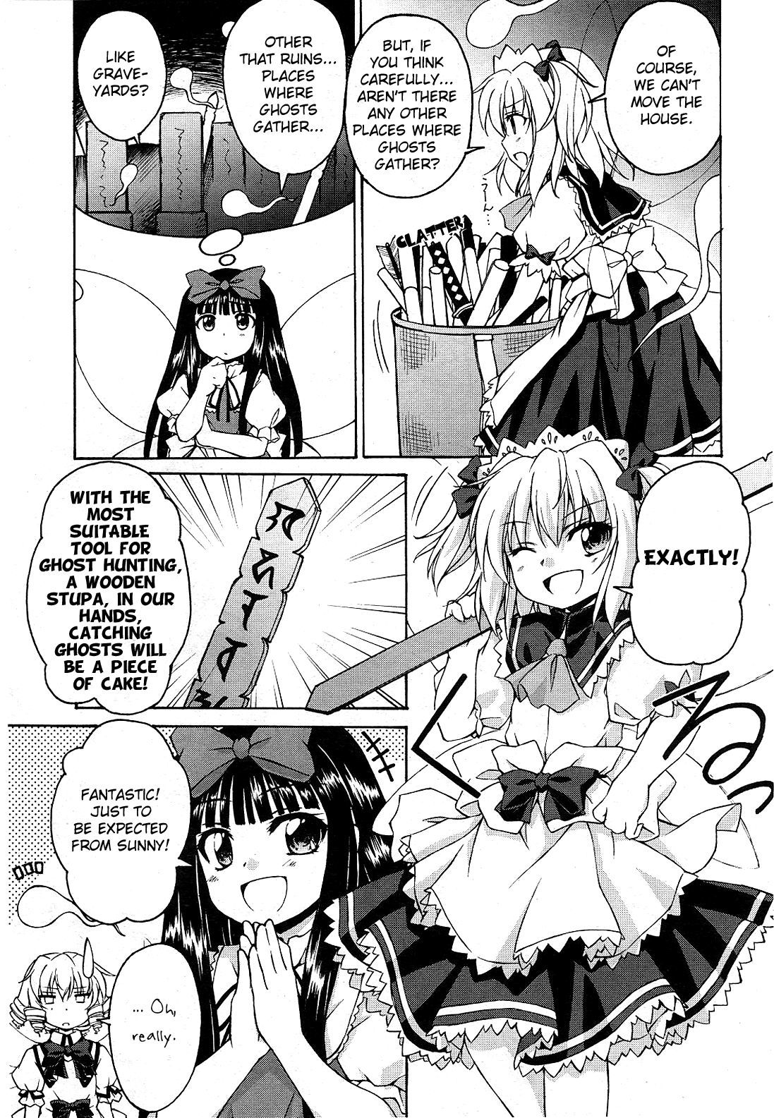 Touhou Sangetsusei: Strange and Bright Nature Deity Chapter 2 page 9 - Chapter 2: The Melancholy of Ghosts