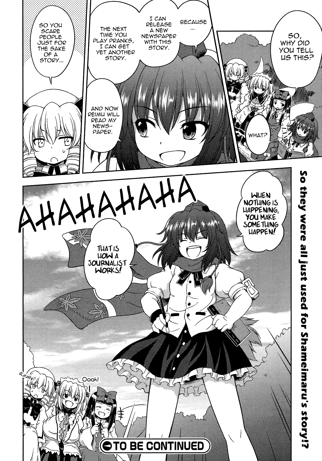 Touhou Sangetsusei: Strange and Bright Nature Deity Chapter 20 page 13 - Chapter 20: The Terror of Monsters (Latter Part)