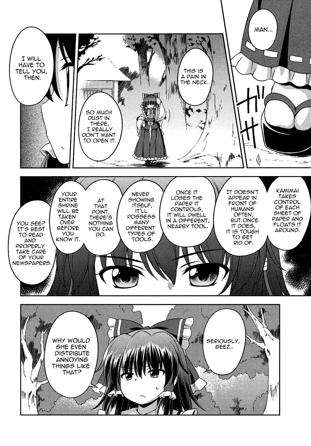 Touhou Sangetsusei: Strange and Bright Nature Deity Chapter 20 page 6 - Chapter 20: The Terror of Monsters (Latter Part)