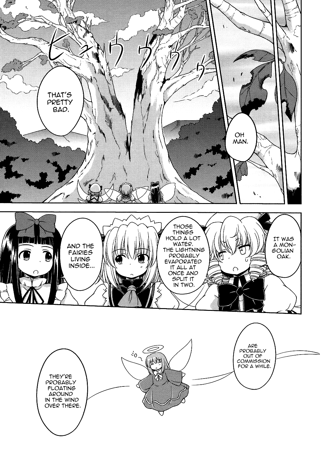 Touhou Sangetsusei: Strange and Bright Nature Deity Chapter 21 page 11 - Chapter 21: The Largest Organism in the World (First Part)