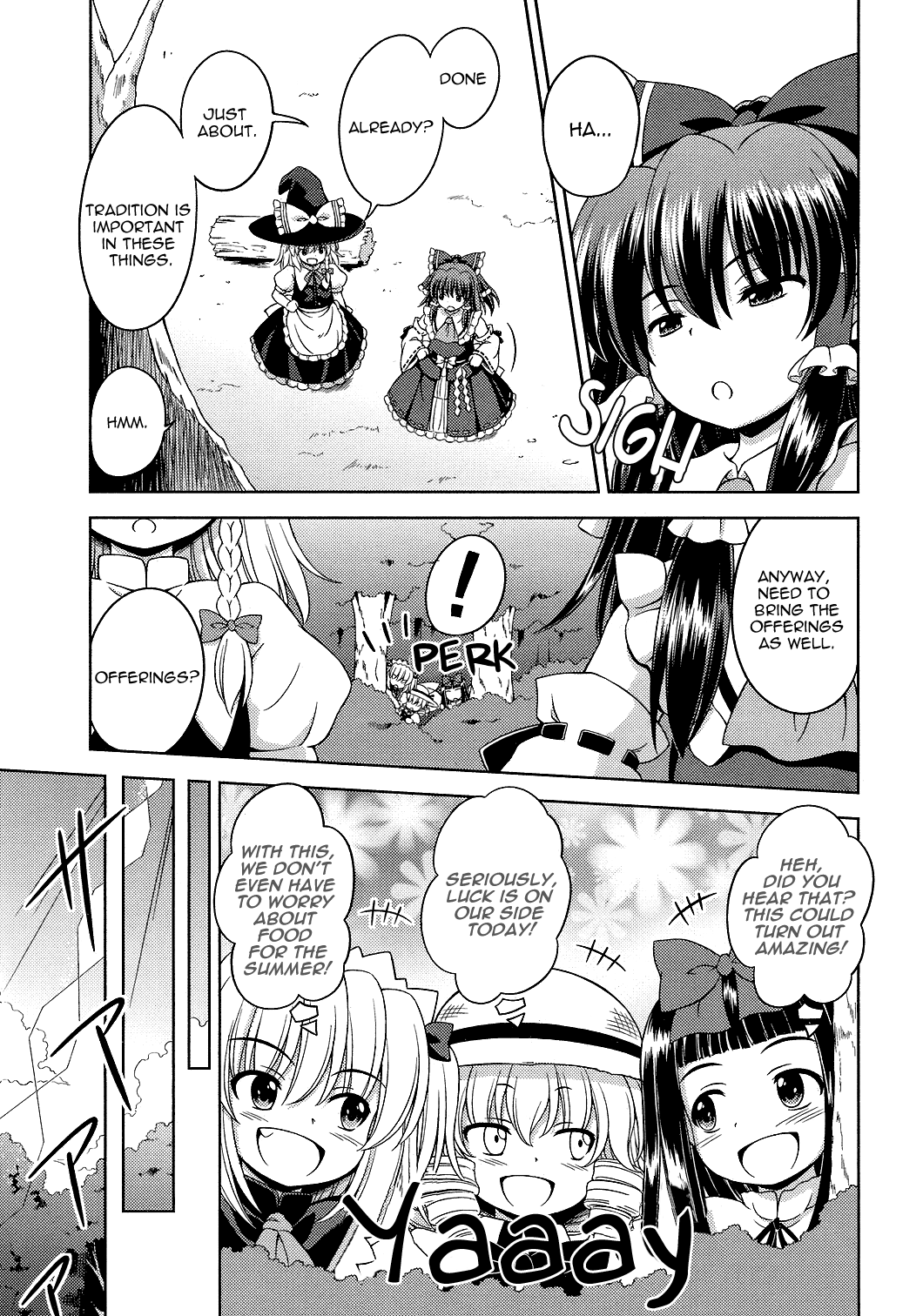 Touhou Sangetsusei: Strange and Bright Nature Deity Chapter 22 page 10 - Chapter 22: The Largest Organism in the World (Latter Part)