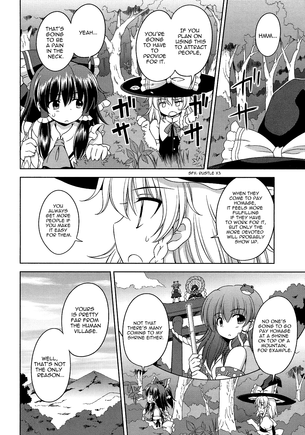 Touhou Sangetsusei: Strange and Bright Nature Deity Chapter 22 page 5 - Chapter 22: The Largest Organism in the World (Latter Part)