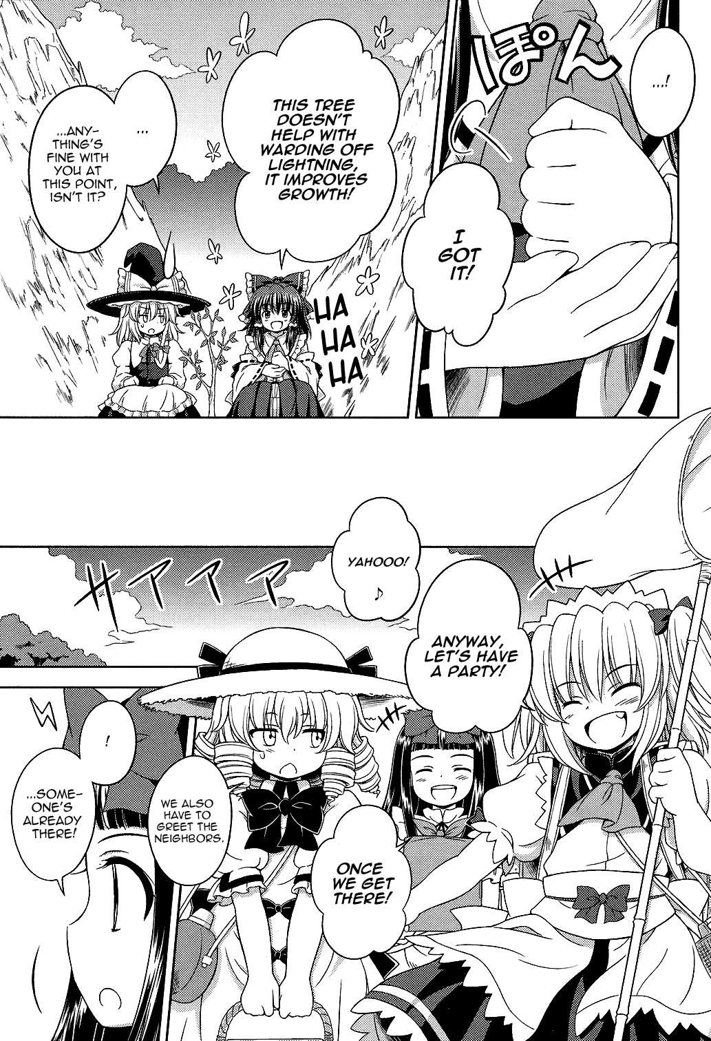Touhou Sangetsusei: Strange and Bright Nature Deity Chapter 22 page 8 - Chapter 22: The Largest Organism in the World (Latter Part)