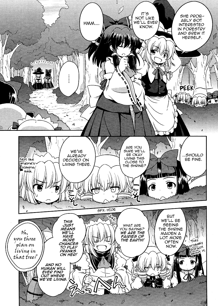 Touhou Sangetsusei: Strange and Bright Nature Deity Chapter 23 page 11 - Chapter 23: The Two Worlds (First Part)