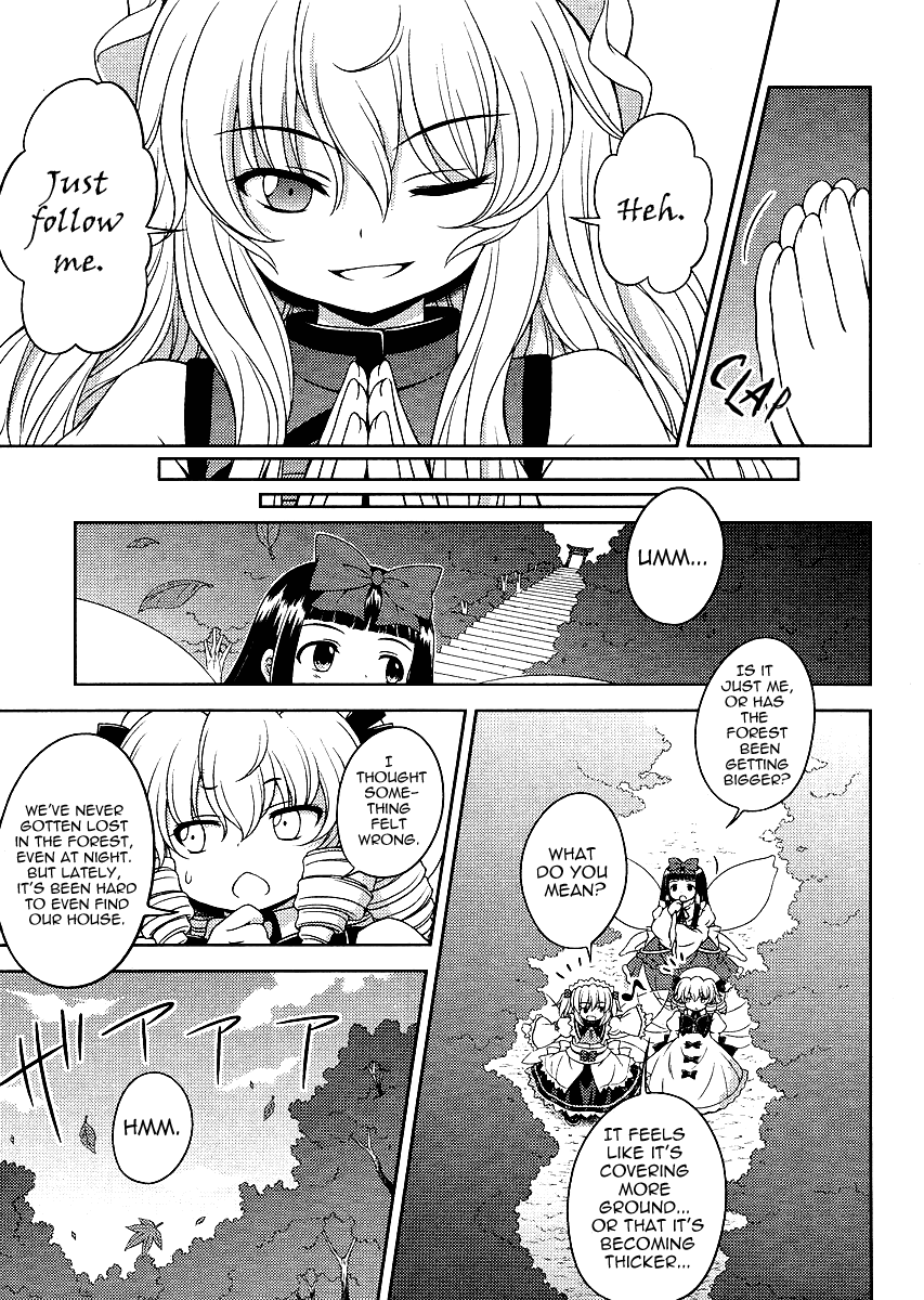 Touhou Sangetsusei: Strange and Bright Nature Deity Chapter 23 page 7 - Chapter 23: The Two Worlds (First Part)