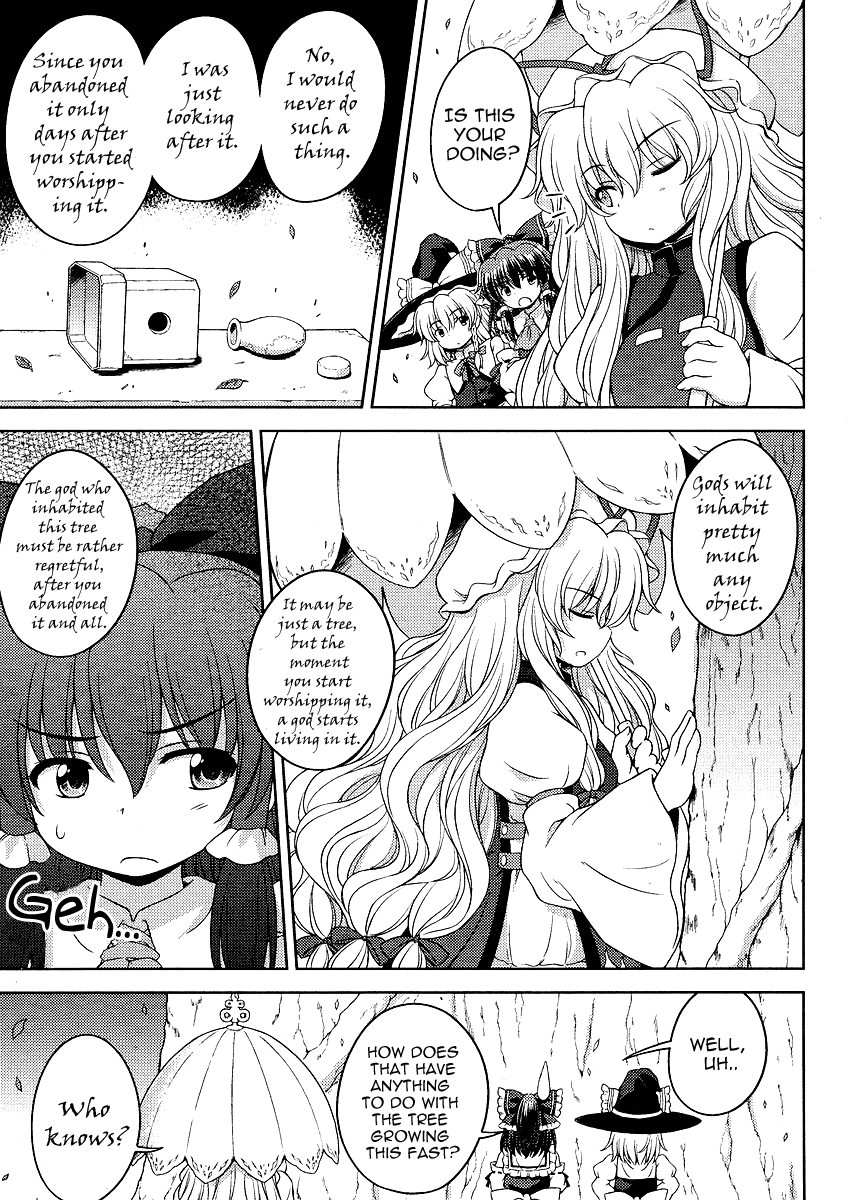 Touhou Sangetsusei: Strange and Bright Nature Deity Chapter 23 page 9 - Chapter 23: The Two Worlds (First Part)