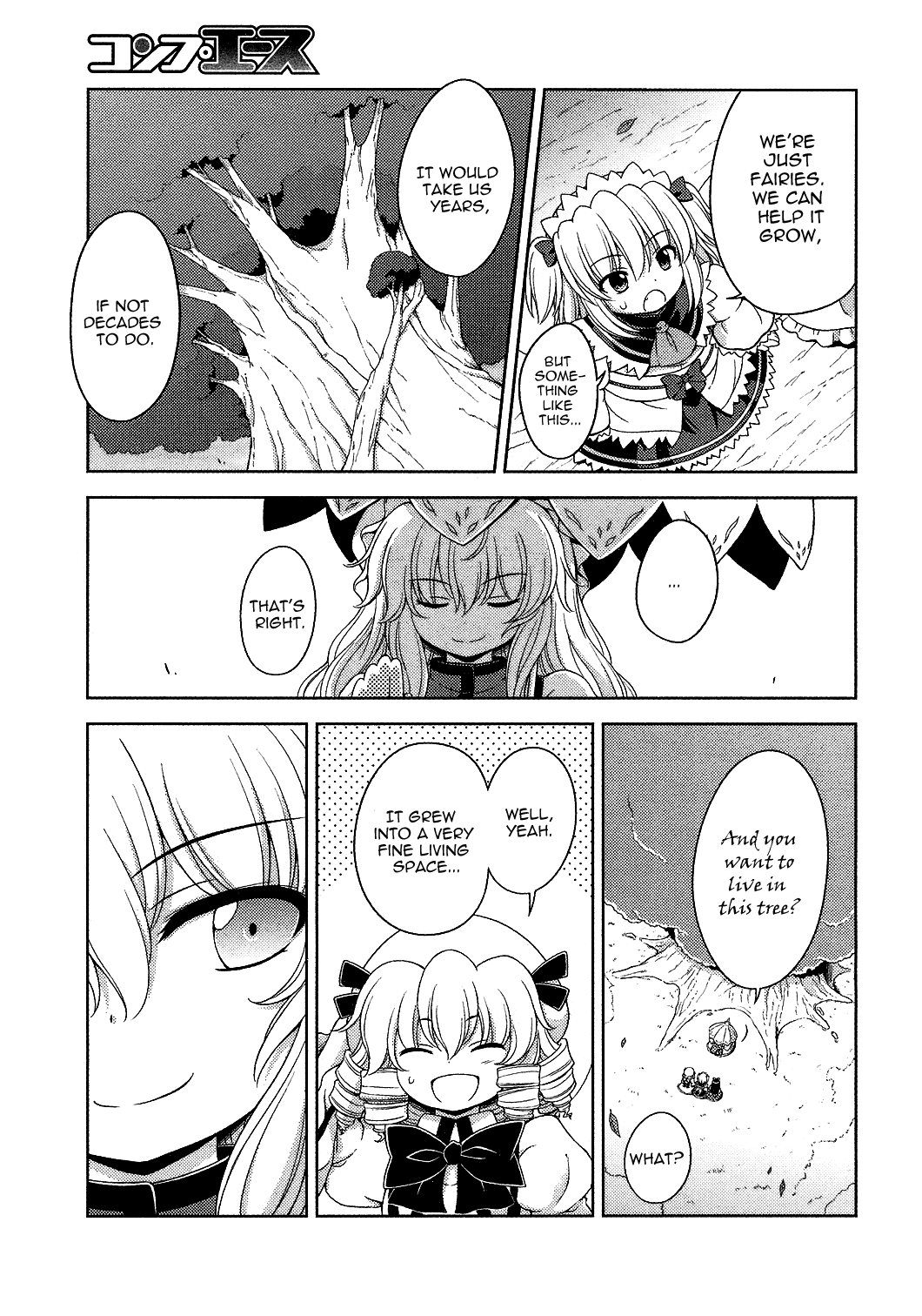 Touhou Sangetsusei: Strange and Bright Nature Deity Chapter 24 page 3 - Chapter 24: The Two Worlds (Second Part)