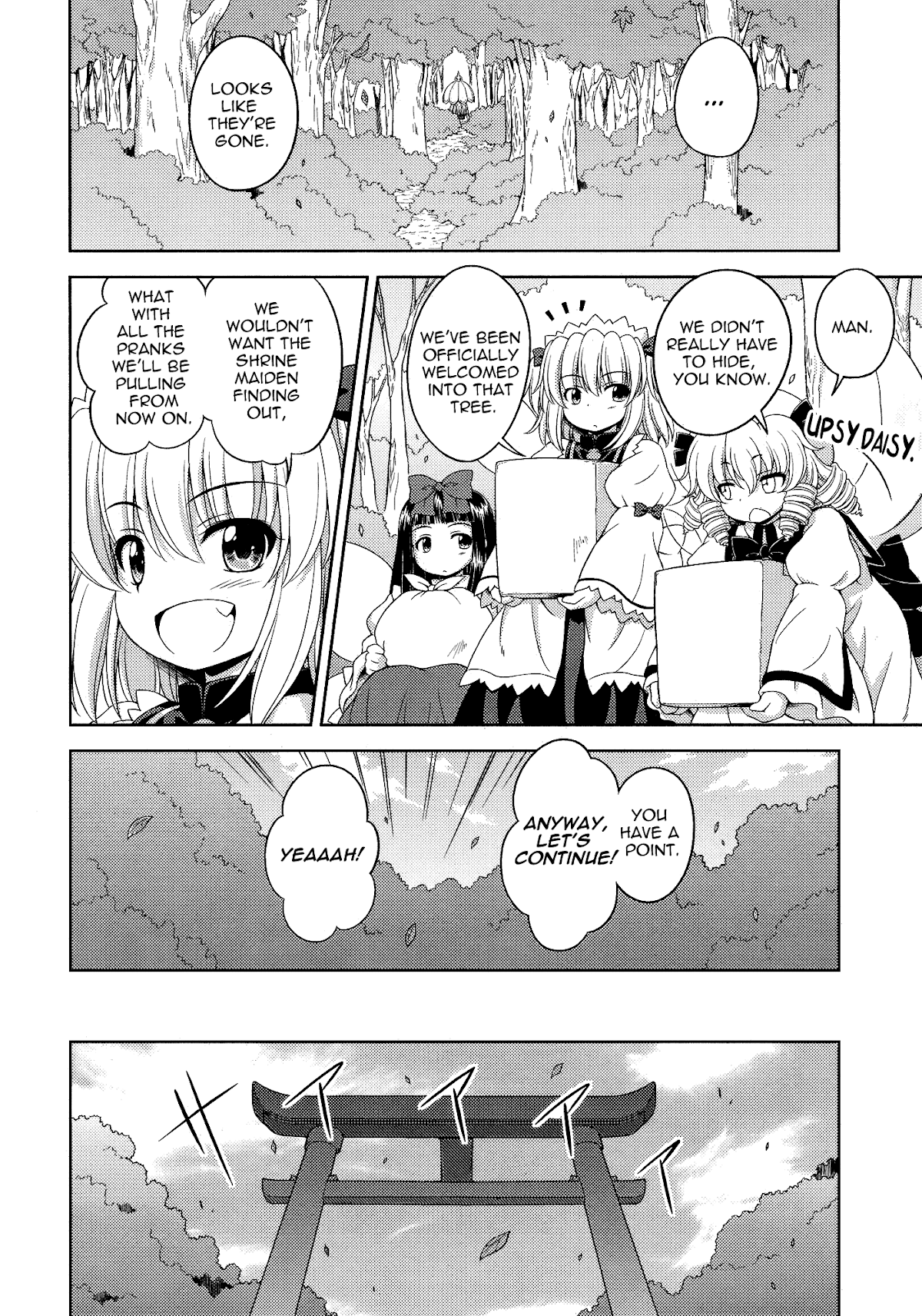 Touhou Sangetsusei: Strange and Bright Nature Deity Chapter 25 page 6 - Chapter 25: The Two Worlds (Final Part)