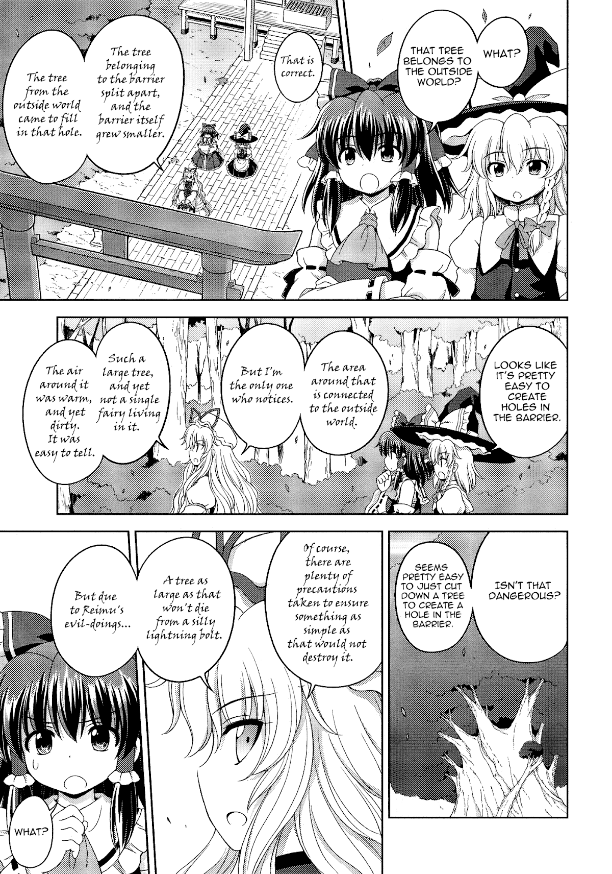 Touhou Sangetsusei: Strange and Bright Nature Deity Chapter 25 page 7 - Chapter 25: The Two Worlds (Final Part)