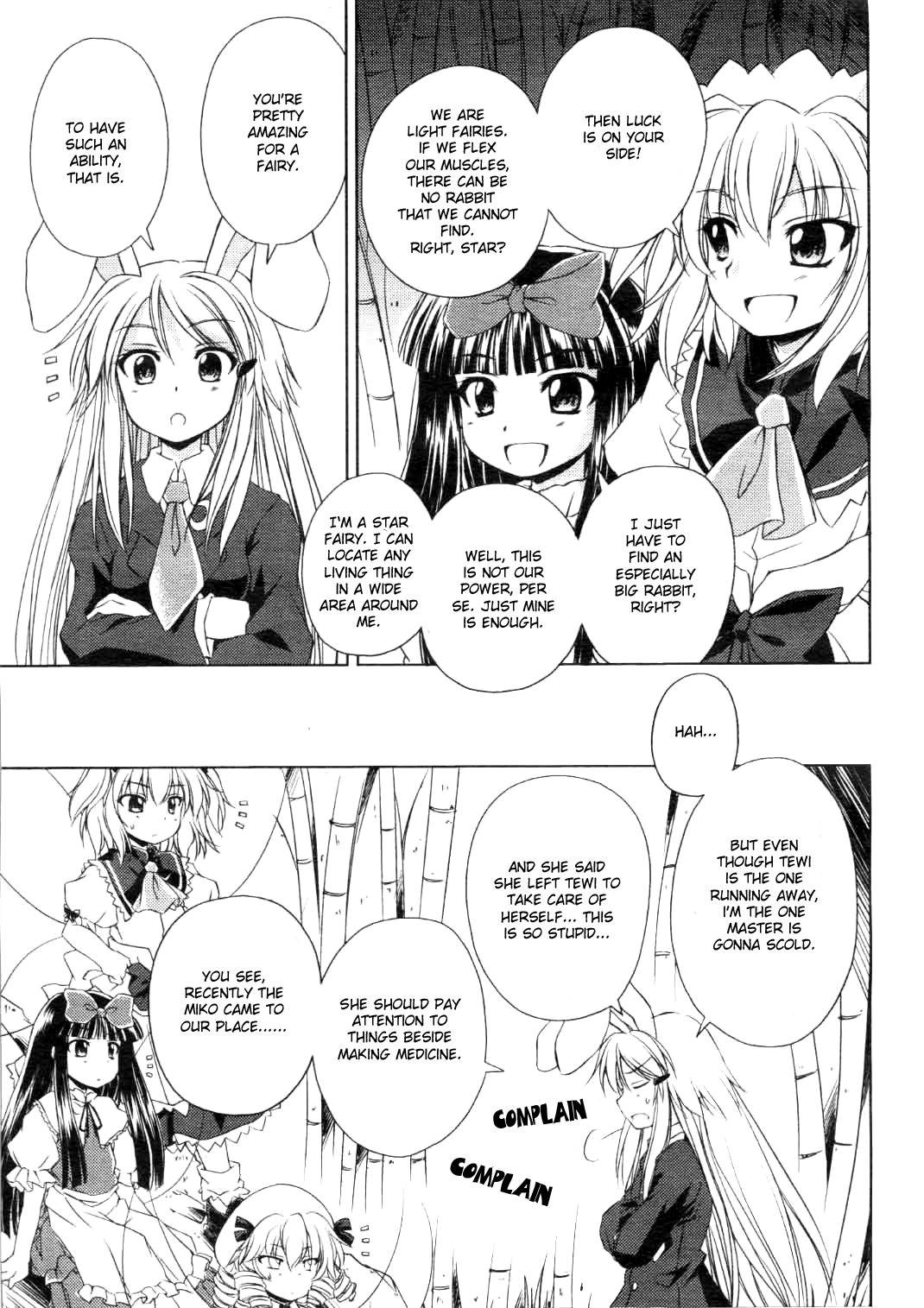 Touhou Sangetsusei: Strange and Bright Nature Deity Chapter 3 page 15 - Chapter 3: Tall Grass Rabbit