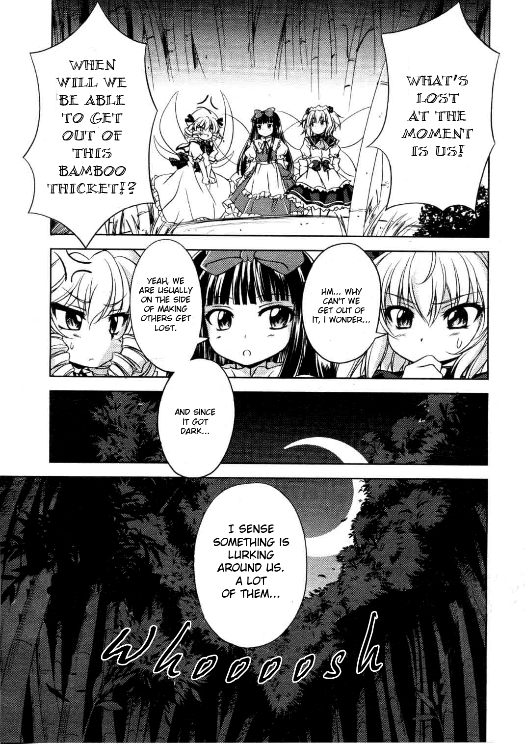 Touhou Sangetsusei: Strange and Bright Nature Deity Chapter 3 page 7 - Chapter 3: Tall Grass Rabbit