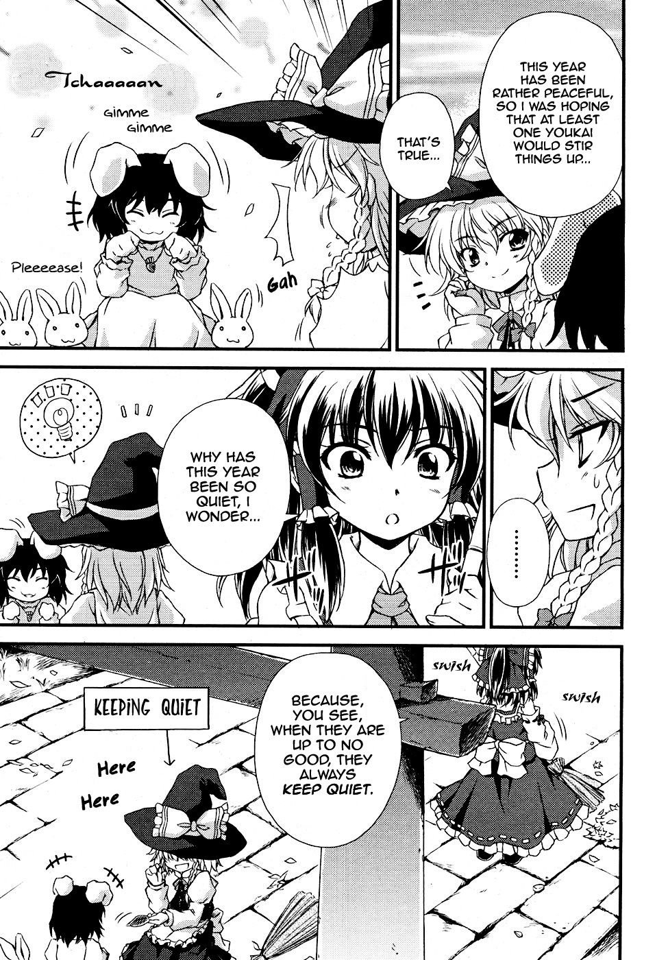 Touhou Sangetsusei: Strange and Bright Nature Deity Chapter 4 page 5 - Chapter 4: Beyond the Incidents