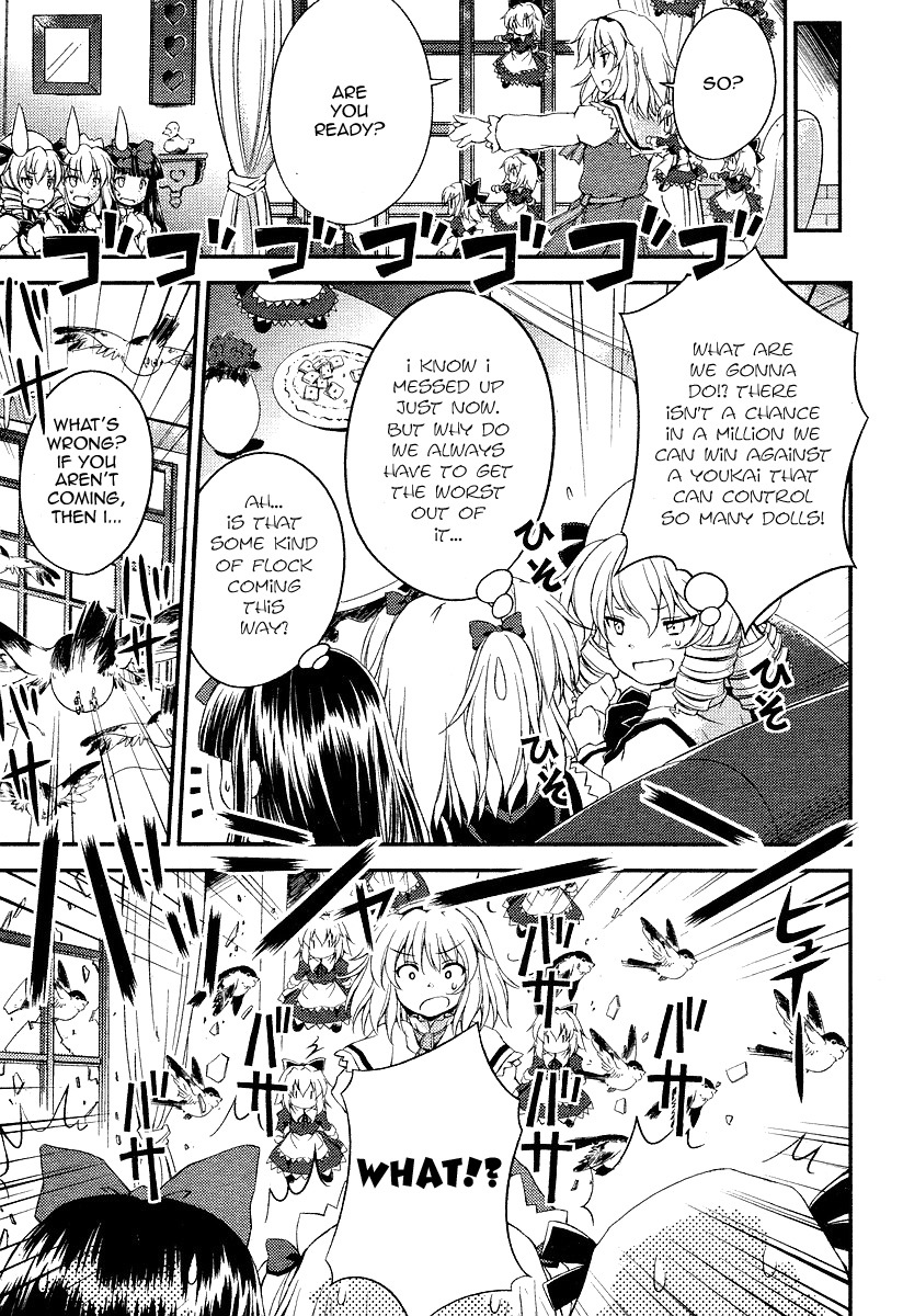Touhou Sangetsusei: Strange and Bright Nature Deity Chapter 6 page 11 - Chapter 6: Witches and Lies (Latter Part)