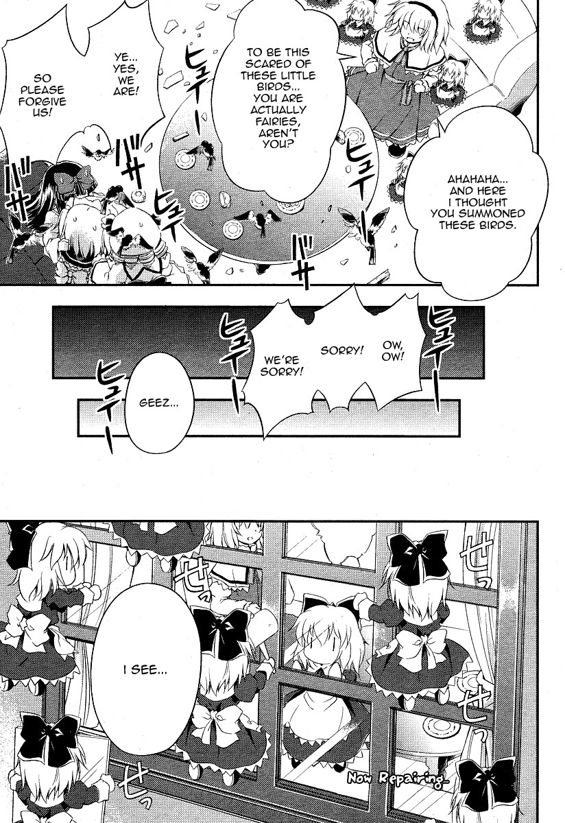 Touhou Sangetsusei: Strange and Bright Nature Deity Chapter 6 page 13 - Chapter 6: Witches and Lies (Latter Part)